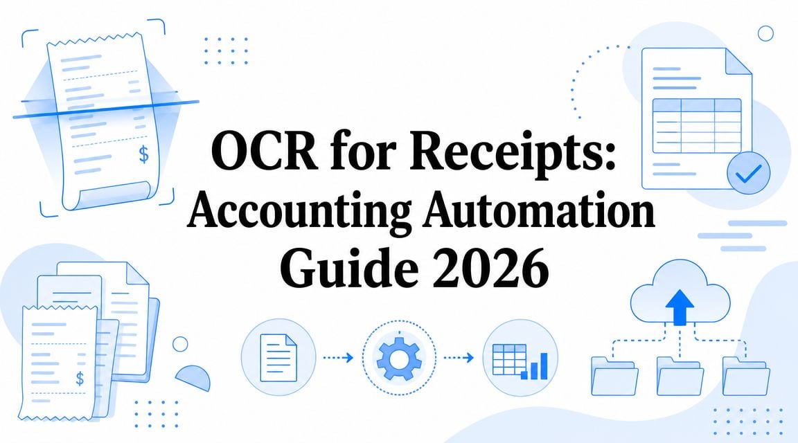 OCR for Receipts: Accounting Automation Guide 2026