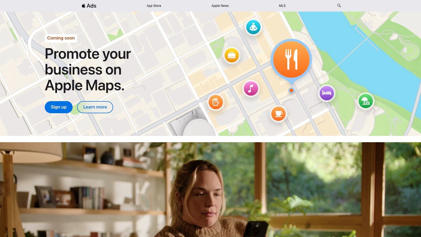 Screenshot from https://ads.apple.com/