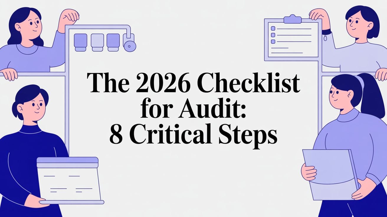 The 2026 Checklist for Audit: 8 Critical Steps
