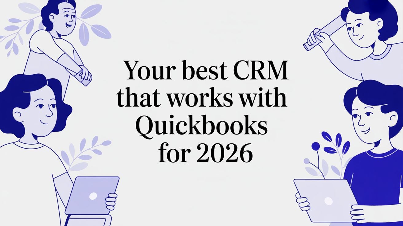Your Best crm that works with quickbooks for 2026