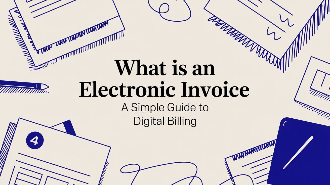 What Is an Electronic Invoice a Simple Guide to Digital Billing