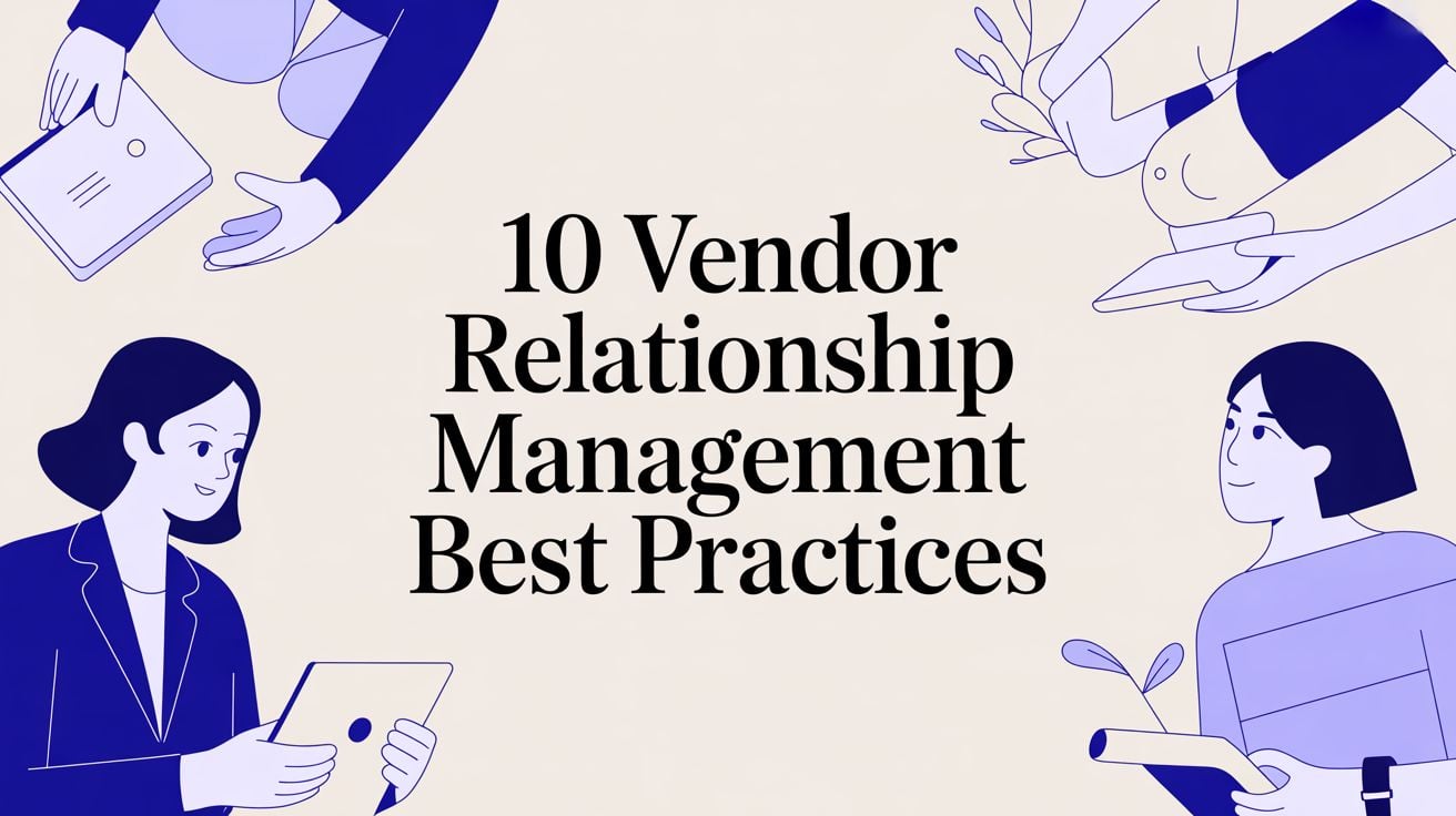 10 Vendor Relationship Management Best Practices