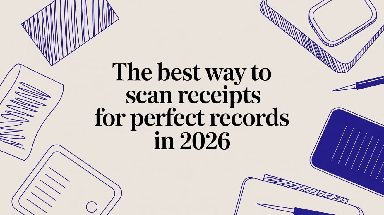 The Best Way to Scan Receipts for Perfect Records in 2026