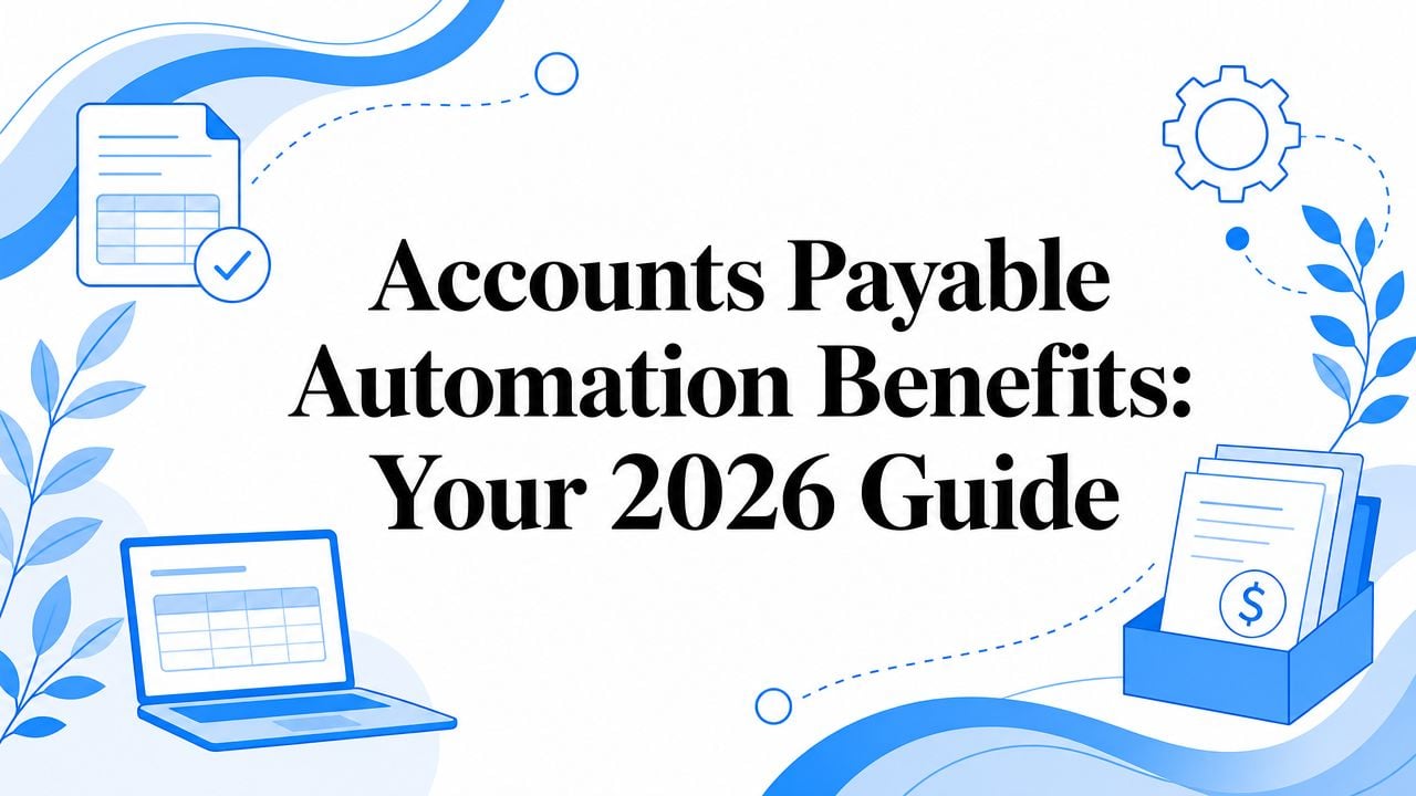 Accounts Payable Automation Benefits: Your 2026 Guide