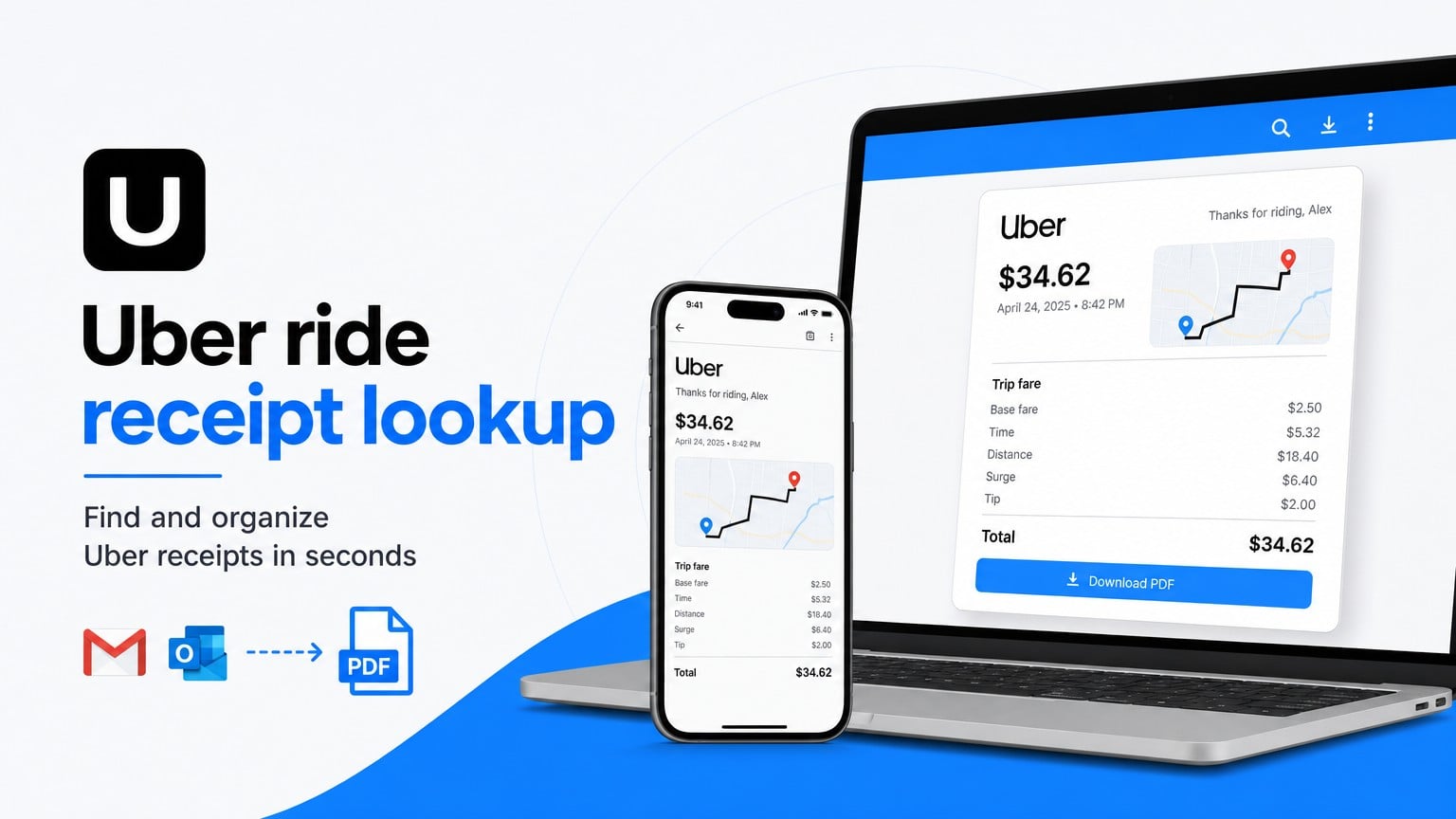 How to Get Uber Receipts: App, Email, PDF & Tax Invoice