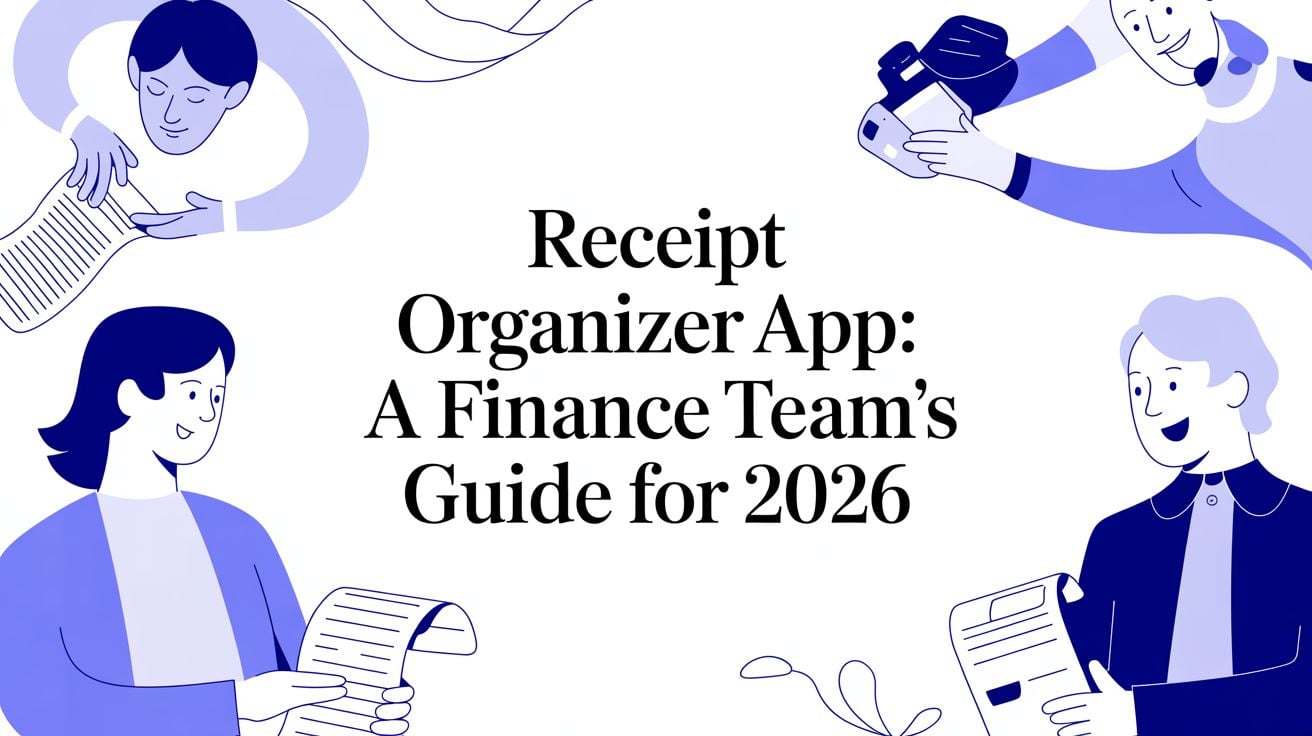 Receipt Organizer App: A Finance Team's Guide for 2026