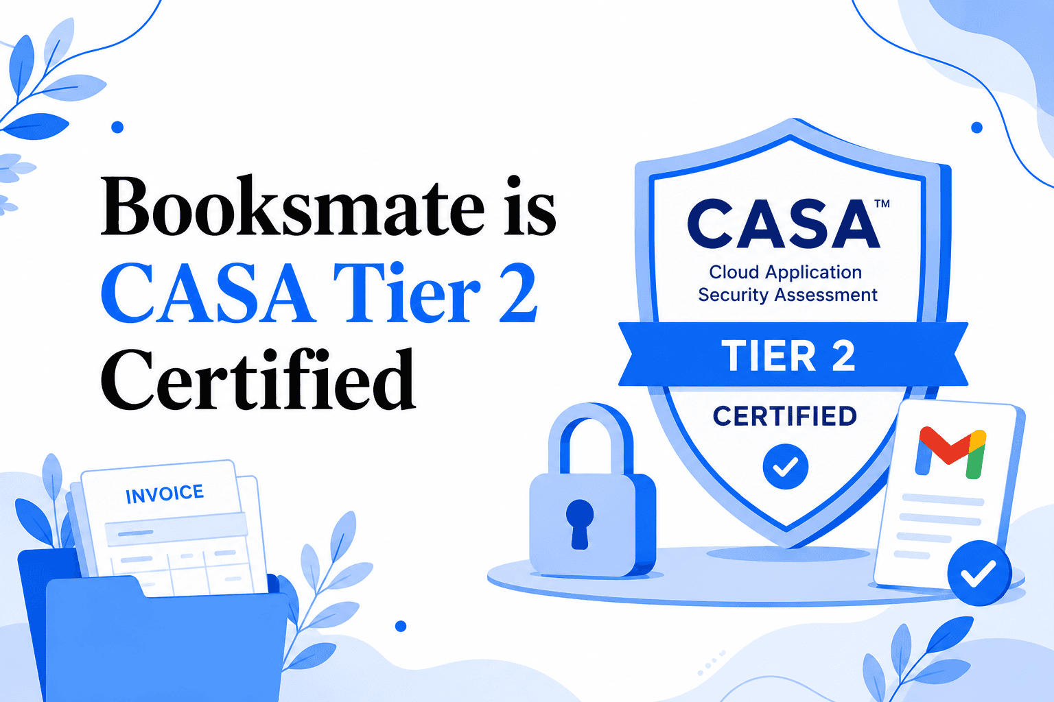 Booksmate is CASA Tier 2 Certified